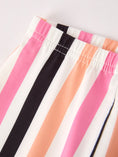 Load image into Gallery viewer, Halloween Letter Bleached Top + Striped Flared Pants