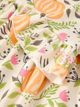 Load image into Gallery viewer, 2 Piece Fall Halloween Thanksgiving Girls Dress Set