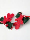 Load image into Gallery viewer, Christmas Elk Pom Pom Girls Hair Clip