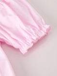 Load image into Gallery viewer, Fall Halloween Pink Spider Pumpkin Ghost Smock Embroidery Girl Dress