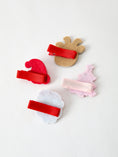 Load image into Gallery viewer, Winter Christmas Girls Hair Clips 1.8 Inch