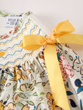 Load image into Gallery viewer, Fall Embroidery Smocking Bow Floral Leaf Baby Girls Dress