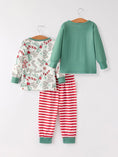 Load image into Gallery viewer, Christmas 3 Piece Girls Pajama Set
