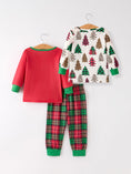 Load image into Gallery viewer, Christmas 3 Piece Girls Pajama Set