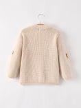 Load image into Gallery viewer, Thanksgiving Pumpkin Sequin Sweater – Beige, Perfect for Fall