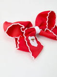 Load image into Gallery viewer, Winter Christmas Santa Hair Clip 4.3inch