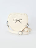 Load image into Gallery viewer, Christmas and Valentine's Sweet Heart-Shaped Crossbody Girls Bag with Bow