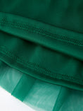 Load image into Gallery viewer, Christmas Candy Cane Sequin Applique Green Tulle Skirt