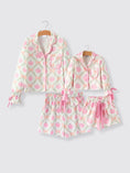 Load image into Gallery viewer, Mommy and Me Fall Thanksgiving Pumpkin Pajama