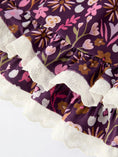 Load image into Gallery viewer, Retro Floral Print Short Sleeve Girls Dress with Pockets