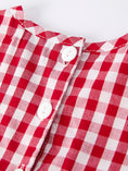Load image into Gallery viewer, Mommy & Me Girl Dress – Dog Baseball Smocking Embroidery Outfit