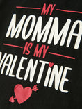 Load image into Gallery viewer, Valentine's Day Letter Print Top + Plaid Pants Boys Set