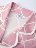 Load image into Gallery viewer, Mommy & me Autumn Check Bow Girls Lapel Pajamas