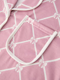 Load image into Gallery viewer, Mommy & me Autumn Check Bow Girls Lapel Pajamas
