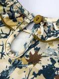 Load image into Gallery viewer, Camo Duck Smocked Bow Ruffle Sleeves Girls Dress