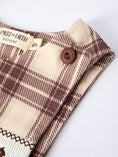 Load image into Gallery viewer, Western Horse Embroidered Smocked Plaid Baby Boy Romper