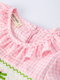 Load image into Gallery viewer, PREORDER Girls Summer Crocodile Embroidered Smocked Dress