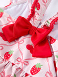 Load image into Gallery viewer, Summer Strawberry Cherry Ruffle Girl Swimwear Set