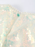 Load image into Gallery viewer, Iridescent Sequin Bow Ruffle Tulle Girls Dress