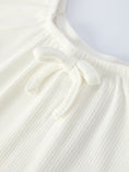 Load image into Gallery viewer, White Top And Daisy-Print Flared Pants Girl's Outfit