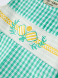 Load image into Gallery viewer, Pickle Ball Embroidered Smocked Green Baby Boys Romper