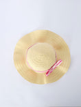 Load image into Gallery viewer, Spring Pink Striped Ruffled Girls' Dress with Hat