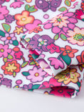Load image into Gallery viewer, Hot Pink Summer Floral Girls Long-Sleeved Swimsuit Set