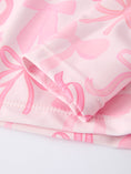 Load image into Gallery viewer, Summer Bow Print Girls Long Sleeve Swim Set