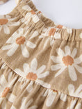 Load image into Gallery viewer, Floral Daisy Baby Girl Spaghetti Strap Romper