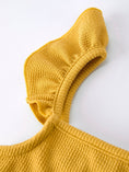 Load image into Gallery viewer, Girls Daisy and Mustard Yellow Dress 2-piece Set