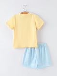 Load image into Gallery viewer, "MAMA'S BESTIE " Embroidered Toddler Boys' Set