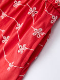 Load image into Gallery viewer, Red Color Girl Bow Strap Ruffle Dress