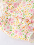Load image into Gallery viewer, Floral Girls Smocked Ruffle Romper