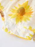 Load image into Gallery viewer, Sunflower Girls Smocked Ruffle Romper