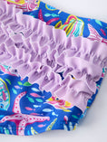 Load image into Gallery viewer, Ocean Fish Print Girls Two Piece Swimsuit