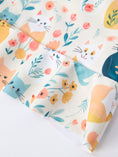 Load image into Gallery viewer, Summer Cat Print Girls Two Piece Swimsuit
