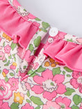 Load image into Gallery viewer, "DADDY'S GIRL" Bow Embroidered Ruffle Collar Girl Dress