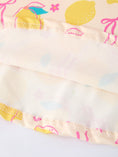 Load image into Gallery viewer, Summer Lemon Bow Print Girl Dress