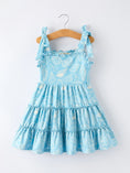 Load image into Gallery viewer, Spring Ocean Girls Strap Dress