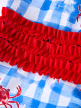 Load image into Gallery viewer, Summer Crab Girl Long Sleeve Ruffle One Piece Swimsuit
