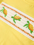 Load image into Gallery viewer, Spring Turtle Smocked Boy Set