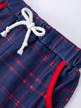 Load image into Gallery viewer, Back To School Apple Boys Set Plaid Shorts