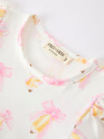 Load image into Gallery viewer, Girls Back To School Pencil Bow Pocket Ruffle Top Shorts Set