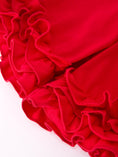 Load image into Gallery viewer, Girls Back To School Apple Bow Pocket Ruffle Top Shorts Set