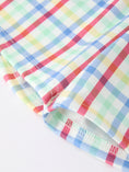 Load image into Gallery viewer, Boys Back To School Dog Plaid Short Set Applique