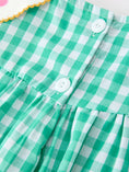 Load image into Gallery viewer, Back to School Apple Pencil Applique Girls Dress Petals Collar