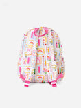Load image into Gallery viewer, Back to School Print Girls Backpack Ruffle Bag
