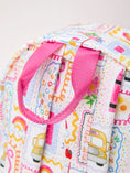 Load image into Gallery viewer, Back to School Print Girls Backpack Ruffle Bag