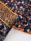 Load image into Gallery viewer, Fall Orange Floral Baby Bubble