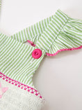Load image into Gallery viewer, Western Boots Cactus Girls Dress Stripe